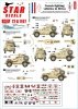 Star Decals 72-A1107 French Fighting Vehicles in Africa # 2 FFL - Forces Francaises Libres 1/72